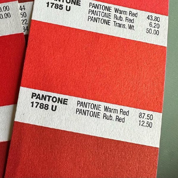 Pick your pantone color