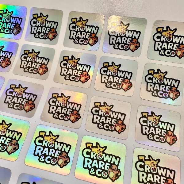 BEYOND VIBRANT: Custom Holographic Stickers. ⚡

Make your branding impossible to miss. We just …