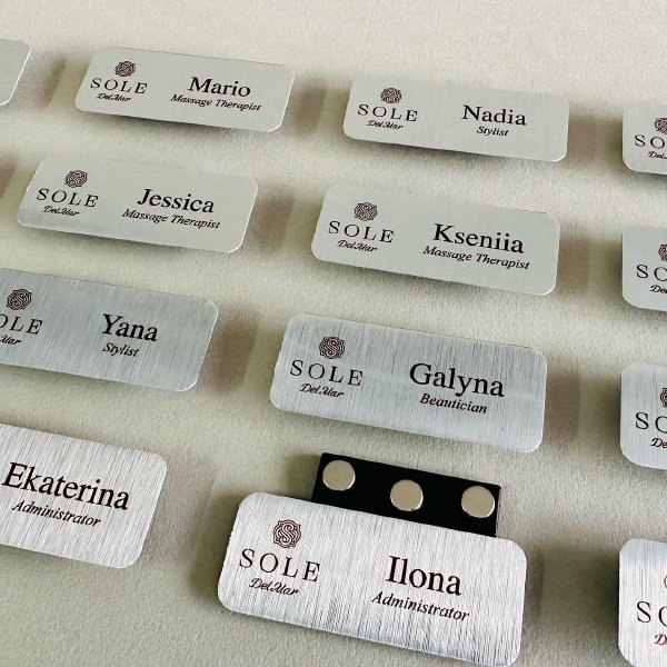 Magnetic  Name Badges